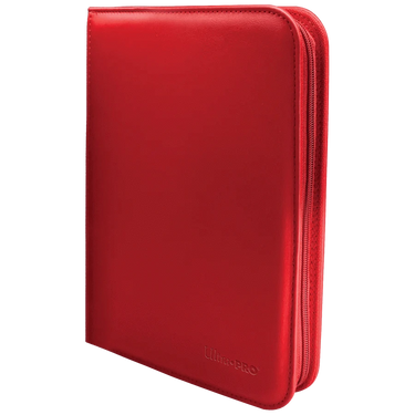 Techzone Geelong ULTRA PRO Binder - 4 pocket Zippered PRO Binder - Red
